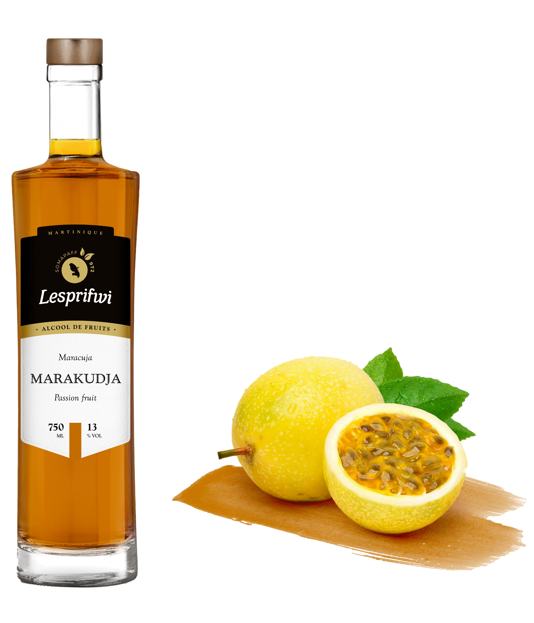 LESPRIFWI Marakudja, alcool de maracuja