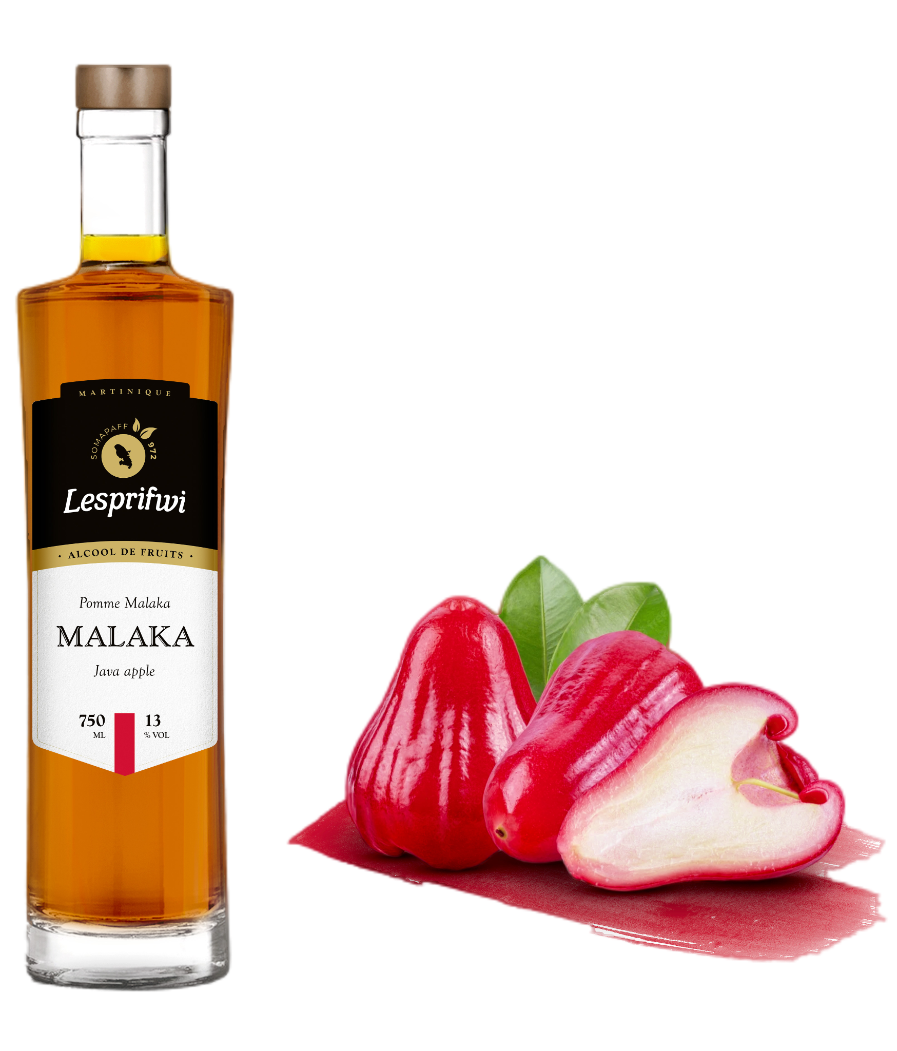LESPRIFWI Malaka, alcool de pomme Malaka